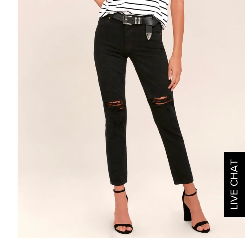 Rollas Miller Distressed Ankle Skinny Jean